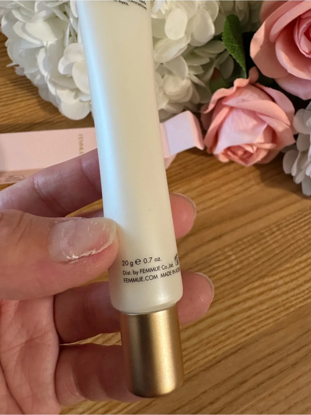 Femmue Ideal Intense Eye Cream - Pink
